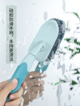 Bathroom glass and dirt dedicated to cleaning and brushing door shower premises sewing wall dormitory toilet brush cleaning artifact