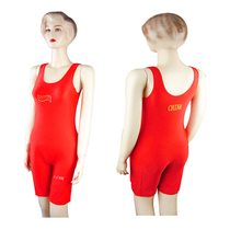 Wrestling suit high rebound imported spandex fabric international competition freestyle Mongolian mens and womens competition one-piece tights