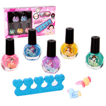Childrens nail polish nail water soluble tasteless girl cosmetics washable set Princess house toy