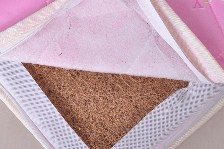 江苏创世 纯天然椰棕床垫 纯棉面料 儿童床专用垫 环保无味