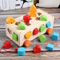 Can nibble with baby boy building blocks 6-12 months for male and female babies Puzzle Power Toys 1-0-1-2-3 Early Education