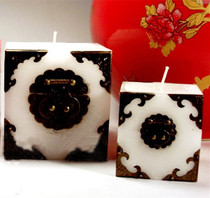 Scented candles Romantic incense smoke-free candles Romantic smoke-free craft home decoration Aromatherapy essential oil square candles