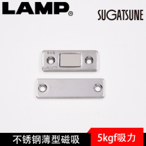 lamp lamp thin magnetic door suction furniture cabinet door cabinet small magnetic touch door magnetic MC-159-SUS