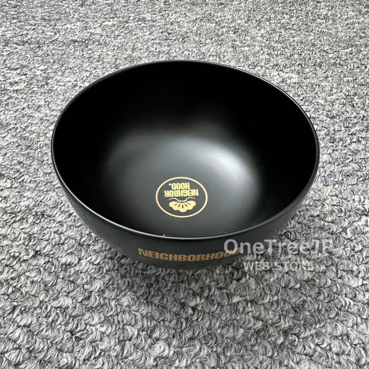 国仓NEIGHBORHOOD X SHITSURINDO.ICHIJO-WAN 联名漆器汤碗25AW