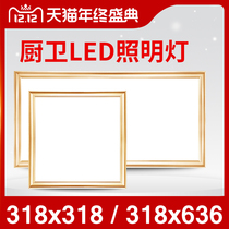 318x318x636 French lions beauty and elegant integrated ceiling flat led lamp kitchen toilet 31 8x63 6