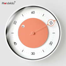 mandelda modern minimalist creative wall clock living room home silent clock Nordic American fashion wall clock