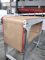 Mask machine melt spray cloth conveyor belt web curtain non-woven fabric Teflon mesh with strainer lava spray cloth high temperature resistant conveyor belt