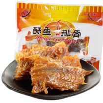 Zhoushan specialty Yuda crispy fish ribs 250g soft sweet mouth ready to eat seafood snacks Snacks