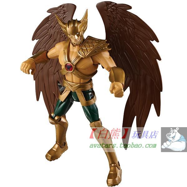 现货dc comics 美泰 特价低龄版 total heroes 6寸 hawkman 鹰人_7折