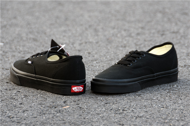 vans aut低帮经典款黑色黑武士男女鞋休闲帆布鞋滑板鞋vn-0ee3bka