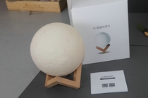 Smart-controlled 3D lunar light lunar light lamp small night light atmosphere sleep starry sky light bedroom headboard romantic
