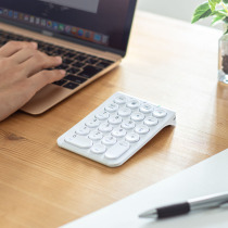 Japan SANWA Mountain industry rechargeable Bluetooth keypad digital takeaway thin portable financial accounting wireless