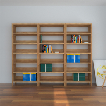 Old Elm Wood Bookshelf Log Living Room Brief Floor Shelve Childrens Bookcase Full Solid Wood Multilayer Student Storage Shelf