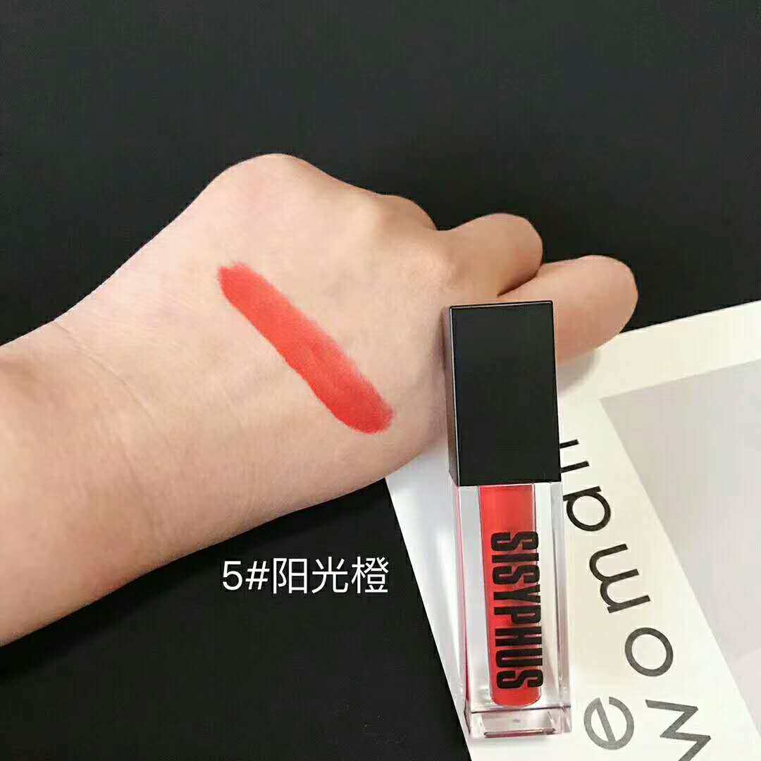 sisyphus西西弗斯唇釉彩妆口红蜜哑光韩国滋润网雾面镜面快手抖音