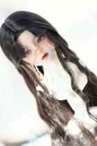 Time-of-the-family tail light drizzle Tersoft silk High temperature silk bjd wig ancient wind Beauty sharp hand hook