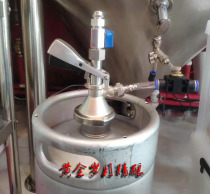 Craft beer turnover keg Draft beer keg Beer keg Wine dispenser Isobaric filling device Defoamer