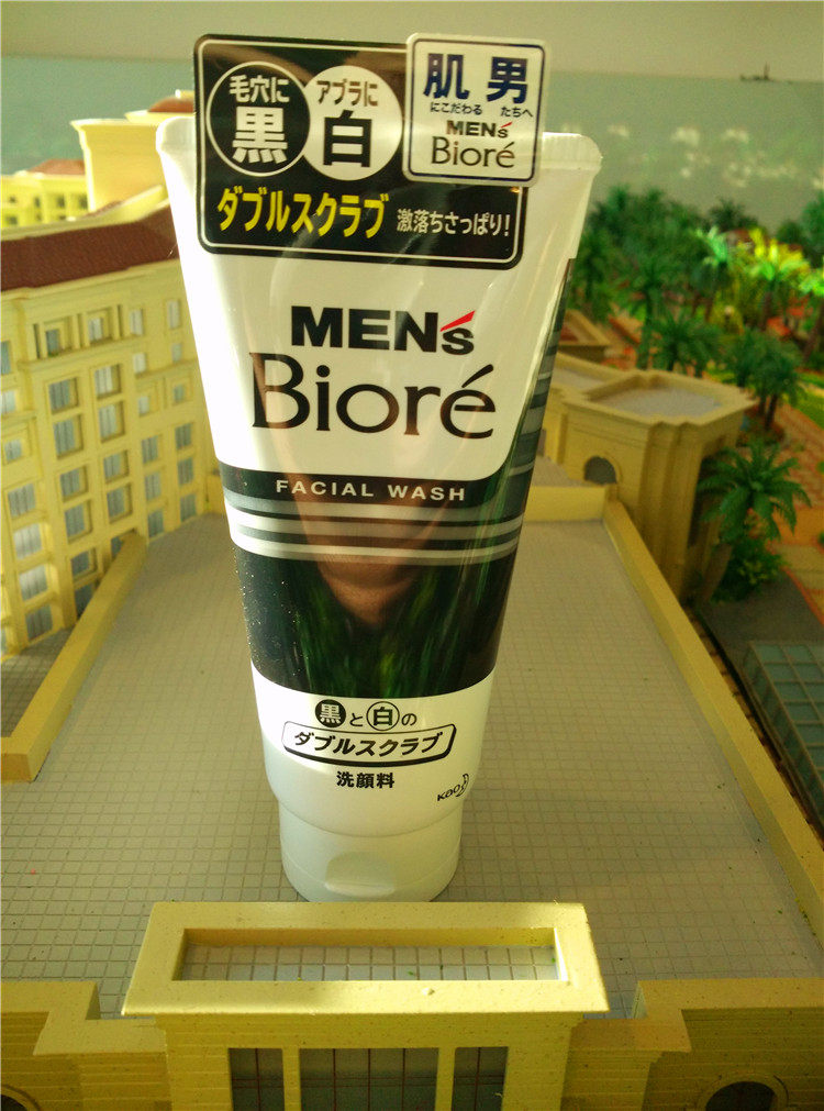 现货 日本mens biore花王碧柔 洗面奶肌男 男士洗面奶 130g五色