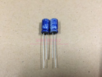 Imported original 16V220UF 6 3X11 ELNA RE3 series 220UF16V blue robe 85 degrees