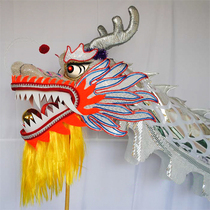 Silver Golden Dragon Five Millennium Dragon Lantern Dance Dragon Lantern Performance Props Dragon Dance Lion Dance Props Folk Art Hunan Dragon Lantern
