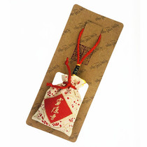Hangzhou Lingyin Temple New Year blessing dedication body Wormwood sachet sachet pendant Teii her Im okay qiu cai lucky studies