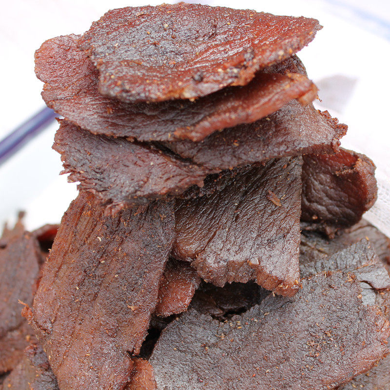 包邮山东特产淄博肉干博山美食【五香薄肉干】特价零食小吃私房菜