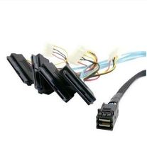 LSI 9300-8i with 12GB SAS Cable MiniSAS HD SFF-8643 to 4 SFF-8482