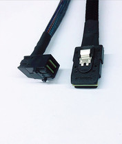 Original Mini SAS HD data cable elbow 8643 to 8087 array card server backplane cable