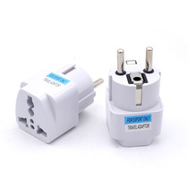 German standard European standard conversion plug interface Germany France South Korea Spain Bali and other converters