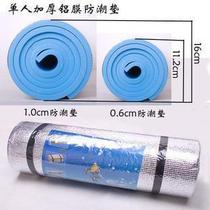 1cm thick aluminum film light single foam moisture-proof mat picnic mat floor mat outdoor travel camping tent sleeping mat