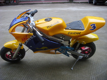 49CC mini sports car 49CC motorcycle mini motorcycle road mini high race with front and rear shock absorption 6