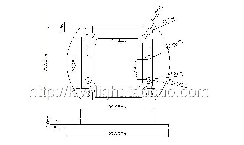 Купить LED-светильник 100W высокой мощности светодиодные лампы бусины ...