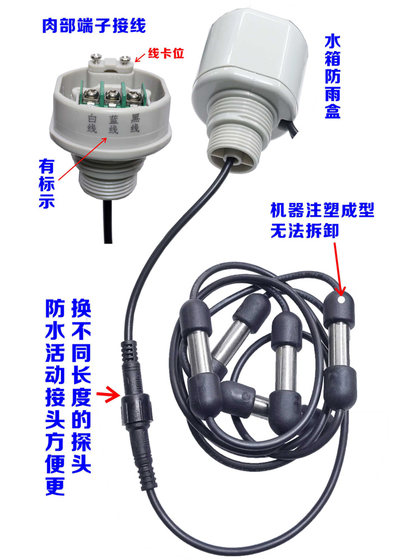 완전 자동 수위 컨트롤러 워터 탱크 워터 타워 워터 스위치 제어 물 부족 보호 경보 수위 디스플레이 폭발 방지 완전 자동 수위 컨트롤러 워터 탱크 워터 타워 워터 스위치 제어 물 부족 보호 경보 수위 디스플레이 폭발 방지