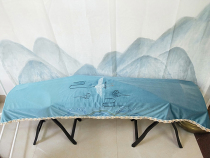 Guzheng dust cover high-end high-grade flannel hand-painted crane guzheng cover Chinese style thick kite cover 163 165