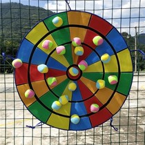 Kindergarten Parenting Outdoor Sports Throwing Sticky Ball Target Children Dart Disc Stick Target Disc Toy Sensation Training Equipment