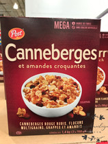 Spot Canada Post Treasure Cranberry Almond Nutritional Breakfast Oatmeal 1400g