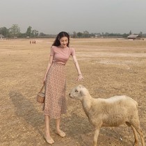 Salt and sweet 2023 new summer wear cool style and casual air gas two package skirt mountain wear