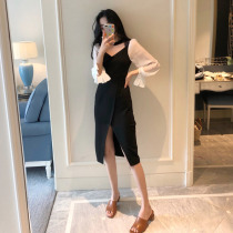 2023 Spring Net red temperament mature sister female taste retro dress cold wind dress superior sense