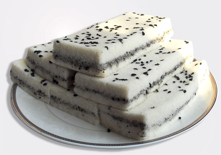 3件包邮温州特产黑芝麻夹心米糕纯手工传统糕点小吃零食点心250g