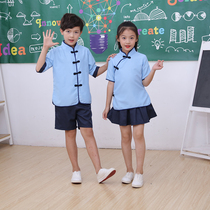 Kindergarten graduation photo clothing Summer State School clothing Six-one children's style chorus costume for boys and girls