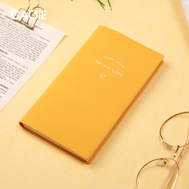 Kajey todolist plan notebook Portable notebook Simple ins wind small book portable small Japanese hand ledger efficiency manual Small fresh small mini pocket self-discipline punch card book