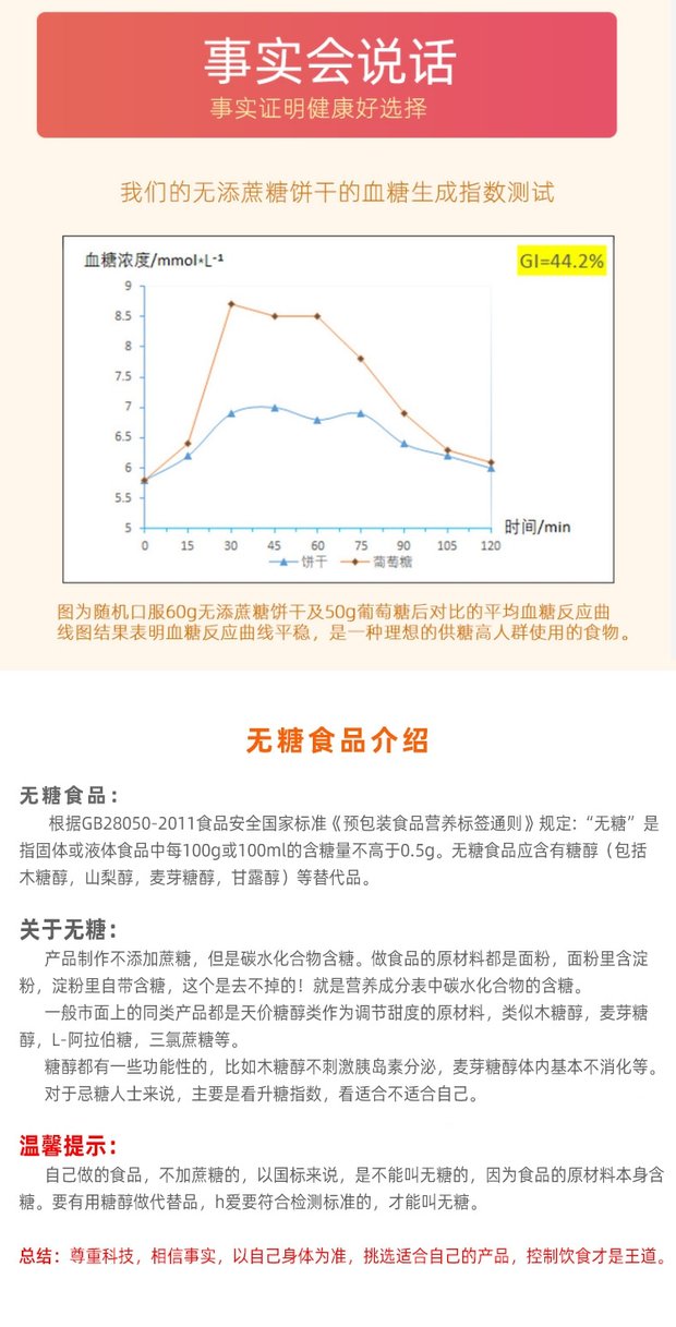 无糖食品店木糖醇高纤燕麦饼干