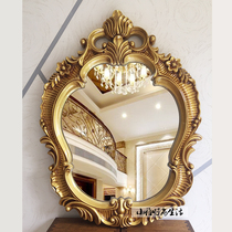 Eurostyle Wall-mounted Mirror High-end Bathroom Mirror Hotel Decoration Mirror Genguan Mirror Beauty Hairdressing Mirror Toilet Toilet mirror