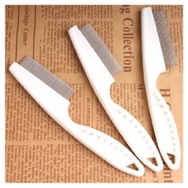 Pet Dog Cat Flea comb External deworming Lice removal needle comb Encrypted steel comb promotion