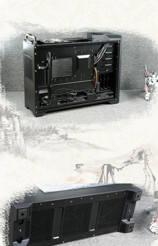 银欣sst-rv02b-ew 乌鸦2垂直风道 穿甲弹风扇 服务器机箱 贵阳