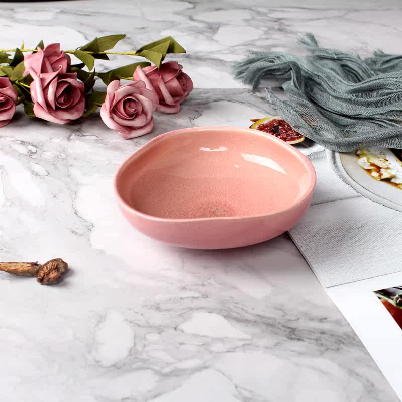 美容院创意陶瓷冰裂釉精油碟水疗面膜碗spa精油碗香薰精油调配碟