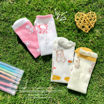 Foam Family Custom Dress 2022 New Baby Spring Socks Children Ocean Air Socks Girl Cute Cotton Socks