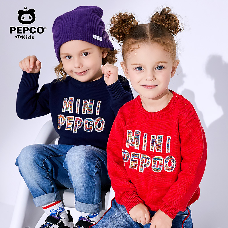 小猪班纳 纯棉 儿童针织衫头毛衣 天猫优惠券折后￥59包邮（￥139-80）男、女童80~140码多色可选