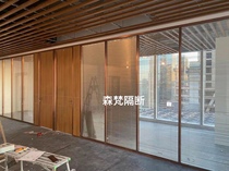 Rose Gold Glass Partition Wall Office Partition Wall Shenyang Manufacturer Door-to-door Gauge Make Aluminum Alloy