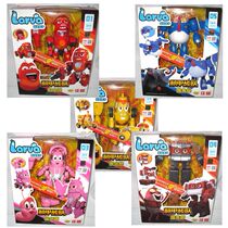 Hilarious bug mecha team boy toy deformation mecha chariot fit robot genuine full suit