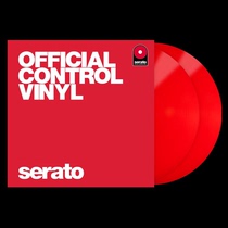 Ryan Serato Red 12-inch Djing DJ Rub Discs Using Vinyl Timecode Pair Price Spot